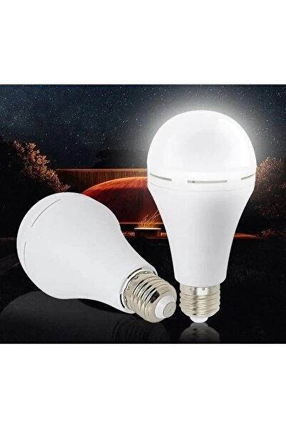 PANCO SHOP ACCESSORIES JEWELRY Deprem Anında Işık Sağlayan Şarjlı Led Ampül | Acil Aydınlatma Çözümü 1 Adet