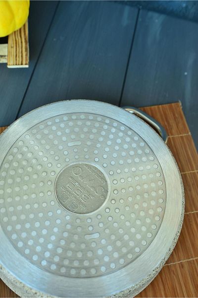 şirin eşyalarım OMS Induction Based Granite Flat Pot 30 cm