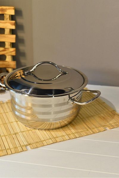 şirin eşyalarım OMS Deep Steel Pot - 20 cm