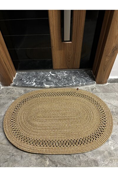 MaVaux Amsterdam Series Jute, Patterned Doorstep, Doormat, Bathroom Mat, Balcony Mat / Gift, Houseware