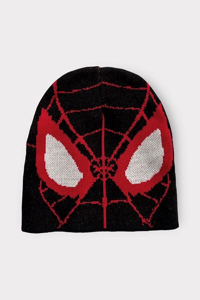 Gofeel Black Spider Web Beanie