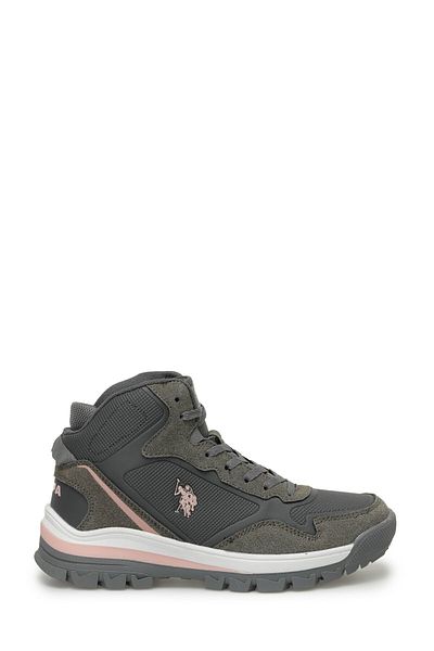 U.S. Polo Assn. Γυναικείες μπότες εξωτερικού χώρου Sagan Hi WMN 3PR Grey - Άνετα και κομψά