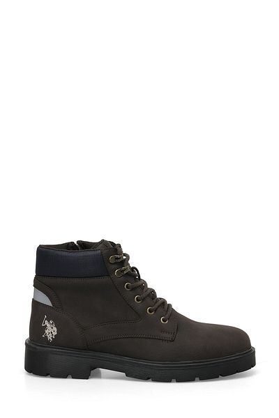 U.S. Polo Assn. FORREST 3PR Brown Men's Biker Boots