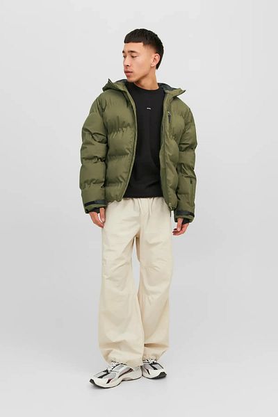 Jack & Jones Palton Jack&Jones pentru bărbați Jcosweep Puffer 8998 Verde/Verde 13W32SWEEP