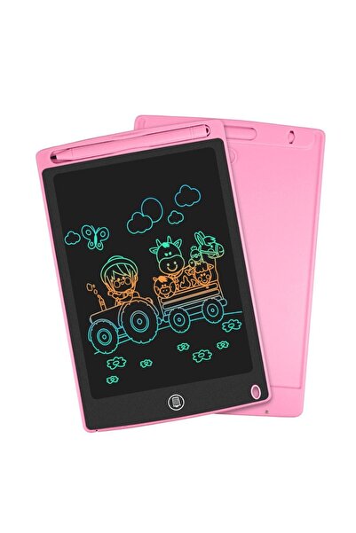 Canderel Dijital Tablet Lcd 10 Inç Dijital Kalemli Çizim Yazı Tahtası Grafik Not Yazma Eğitim Tableti Büyük