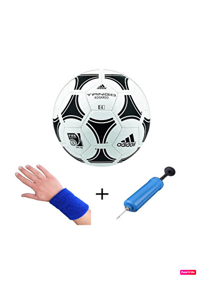 adidas Beyaz Tango Rosario Fifa Ouality 4 Numara Futbol Topu + Pompa + Havlu ...