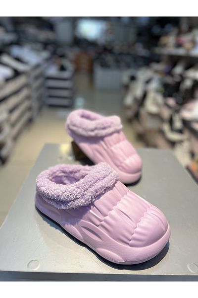 Akınal Bella Papuci de casă pentru femei Eva Sole Wool