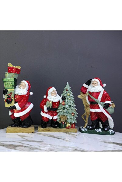 By Ari Ev Dekorasyon ÜÇLÜ NOEL BABA SET HS500-1