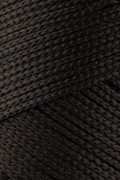 SENSY 1,5 mm - 100 gr frânghie din poliester macrame neagră 150 m frânghie din poliester macrame frânghie de încărcare și ață pentru sac