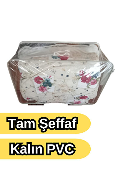 Dekals Tam Şeffaf Pvc Çanta Yorgan Battaniye Çantası Giysi Oyuncak Eşya Düzenleme Taşıma Taşınma Poşeti