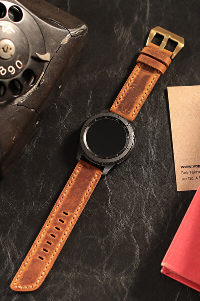 vagave Samsung Watch Deri Kordon Watch3-gears3-frontier3 22 Mm Üç Ipli