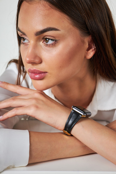 vagave Apple Watch Uyumlu 38mm 40 Mm 41 Mm 42 Mm 4 5 6 7 Se 8 9 10 Kadın Deri...