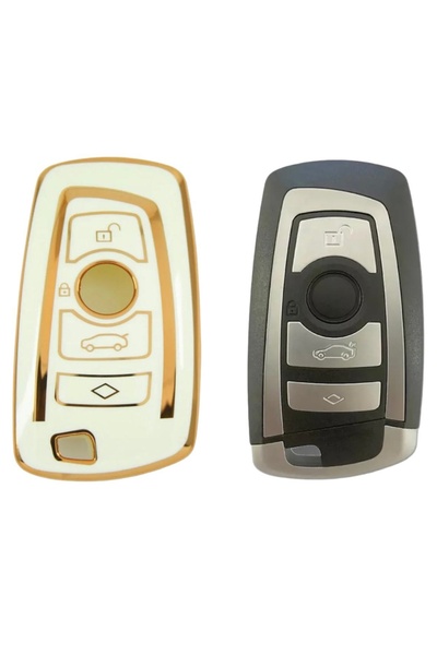 EBG İSTANBUL بي ام دبليو F سلسلة Cas4 نوع 4 زر أبيض مفتاح السيارة حالة التحكم عن بعد