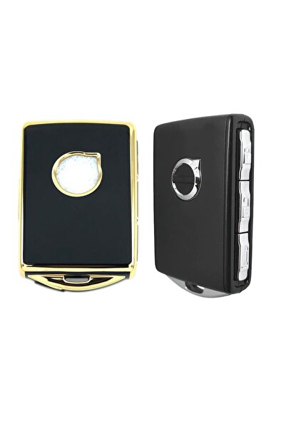 EBG İSTANBUL Volvo S60 S90 Xc40 Xc60 Xc90 2016+ Husă pentru controlul cheii auto Smart Black