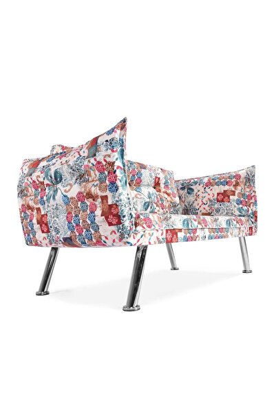 Minderim Ikili Yataklı Kanepe Çift Kişilik Koltuk Tekli 2'li Ev Ofis Balkon Teras Kanepesi - Spring