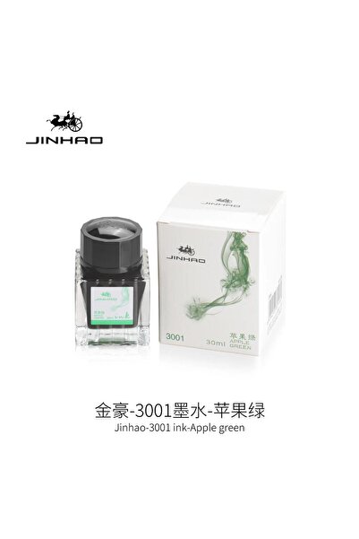 jinhao Dolma Kalem mürekkebi 3001 GREEN APPLE-YEŞİL ELMA 30ml