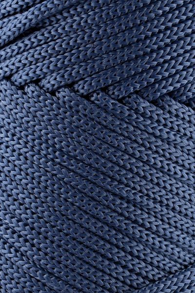 SENSY 3 mm - 250 gr frânghie din poliester macrame albastru denim 120 m frânghie din poliester macrame frânghie de încărcare și ață pentru sac