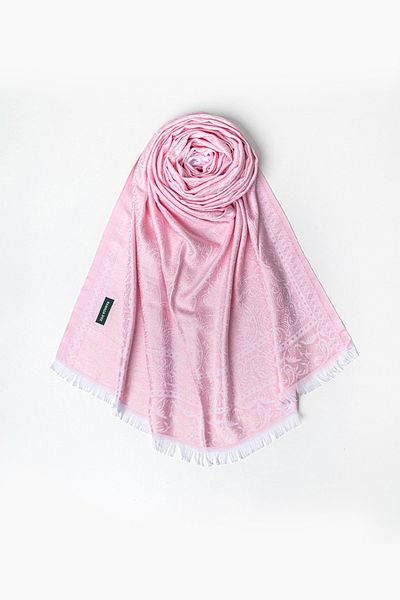 Ramada İpek Pashmina Pink Women's Shoulder Shawl