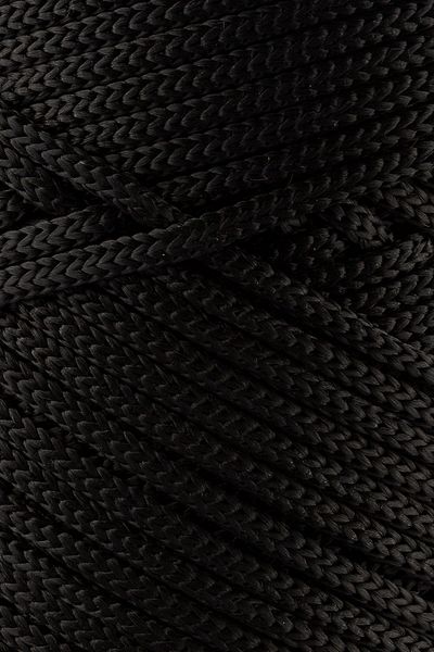SENSY 3 mm - 250 gr frânghie din poliester macrame neagră 120 m frânghie din poliester macrame frânghie de încărcare și ață pentru sac