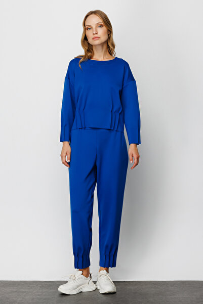 Ekol Πλισέ μπλούζα με λεπτομέρειες