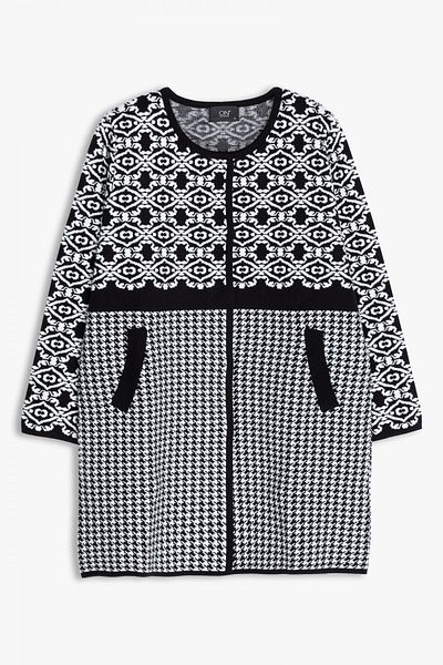 Ekol ON Patterned Long Cardigan
