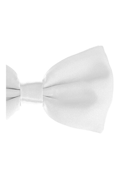 Trenderrs Women's Solid Color Satin Bow Tie