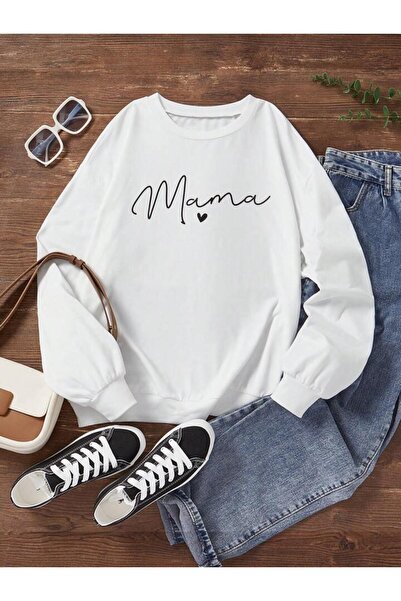 Sebesta Fashion SEBESTA FASHIONM MAMA PRINTED 2 THREAD SHARONLU للجنسين بياقة...