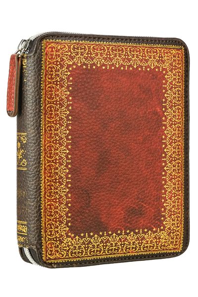 Victoria's Journals Φάκελος με φερμουάρ Organizer Notebook A6 Ριγέ
