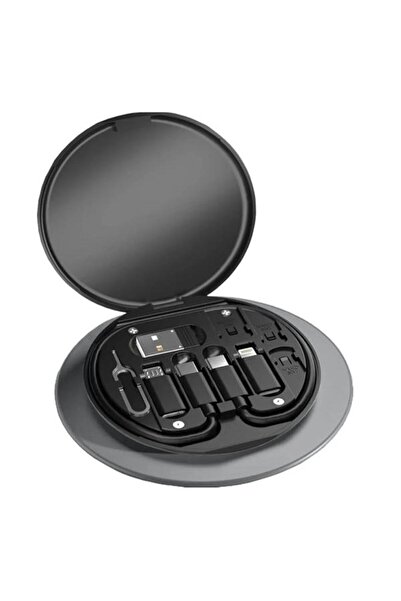 Polhammobile Polham 6in1 60w Type C, Micro Ve Iphone Lightning Kablolu, Dönüştürücü, Sim Aparatlı Seyahat Seti