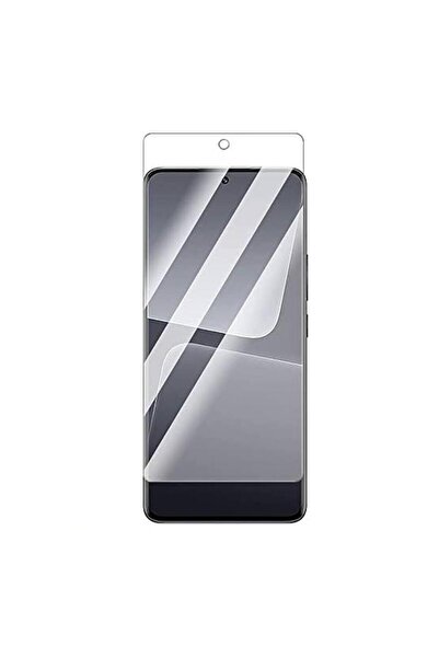 Ecr Mobile Xiaomi 13T Pro ile Uyumlu Şeffaf Esnek Nano Cam Ekran Koruyucu