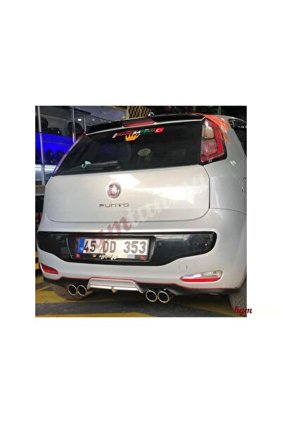 HYM TUNİNG Fiat Punto 4 Çıkışlı Egzoz Görünümlü Birebir Uyumlu Difüzör