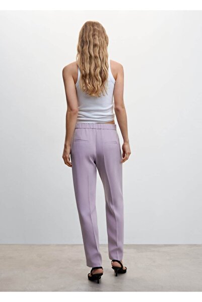 MANGO Woman Dökümlü Takım Pantolon