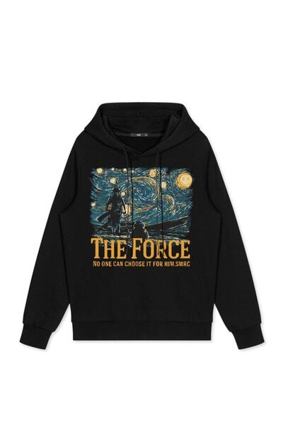 MAGORS SVART WEAR Van Gogh Yıldız Savaşları Star Wars Kapşonlu 12305