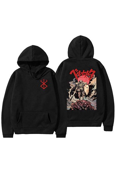 MAGORS SVART WEAR Berserk Unisex Hoodie Hoodie 12789