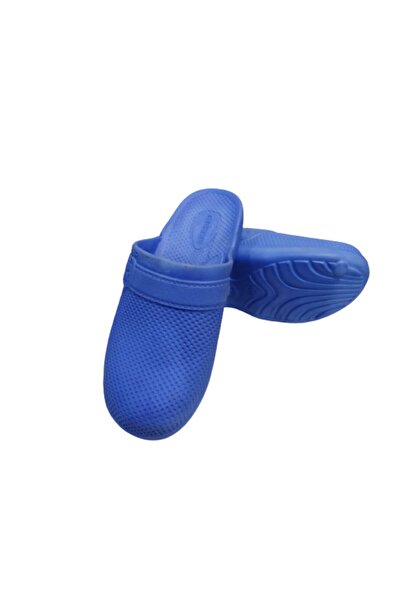 GEZER Ge193-10 Unisex Mavi Kapalı Banyo Terliği