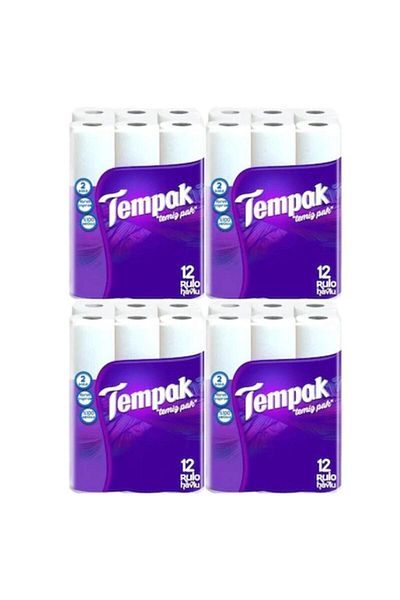 Tempak Double Layer X 4 Paper Towels - Pack of 12