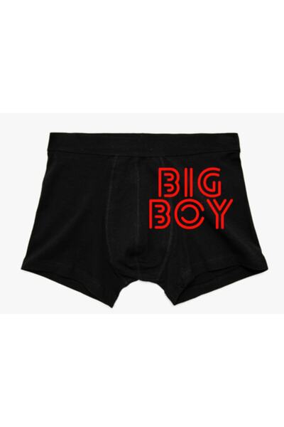 BoxerMasters Μαύροι Big Bog Red Ανδρικοί Μπόξερ