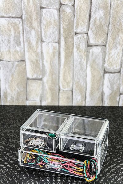 MUKKO HOME Organizator de machiaj cosmetic acrilic