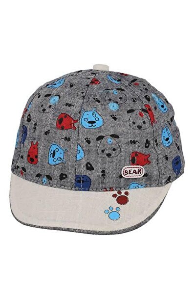 Kitti قبعة طفل رضيع منقوشة 3-9 أشهر محيط الرأس 37-43 سم