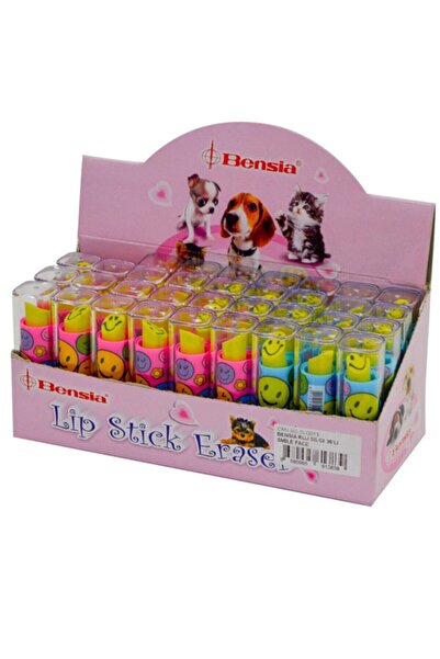 Genel Markalar Silgi Ruj Smile Ruj Şekilli Silgi (36 Lı Paket)
