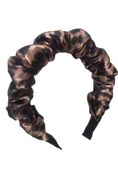 CSR AKSESUAR ليوبارد الساتان التاج