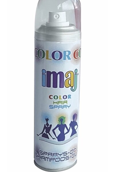 İmaj Renkli Saç Spreyi Beyaz