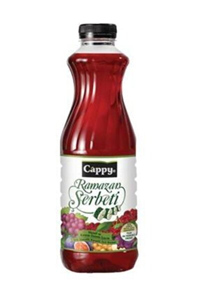 Cappy Vişneli Ve Kırmızıüzümlü Ramazan Şerbeti 1 Lt X 3 Adet