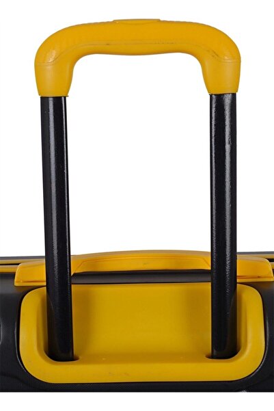 ÇÇS Nc 092 Abs Kabin Boy Valiz Siyah Sarı