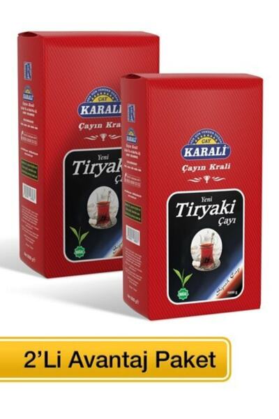 Karali Çay Karali Tiryaki Çay 2 Kg Avantaj Paketi