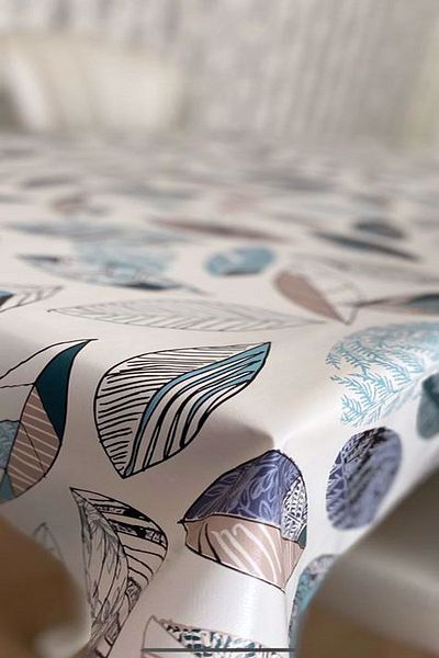 Fiesta Imported PVC Tablecloth Oilcloth Wipeable, Stain Resistant, Non-Slip