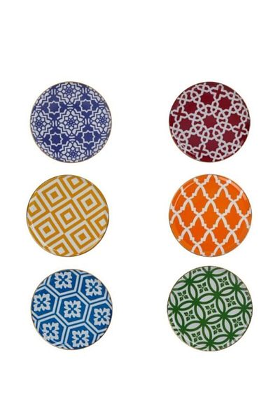 Porland Morocco Pattern Serving Set 6 Pieces Set 28 Cm