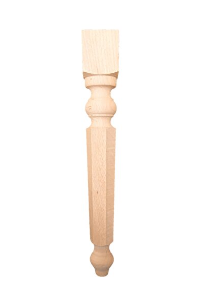 turanahşap Ahşap Sandalye-puf-berjer-sehpa Için Torna Ayak Uzunluk: 42 Cm