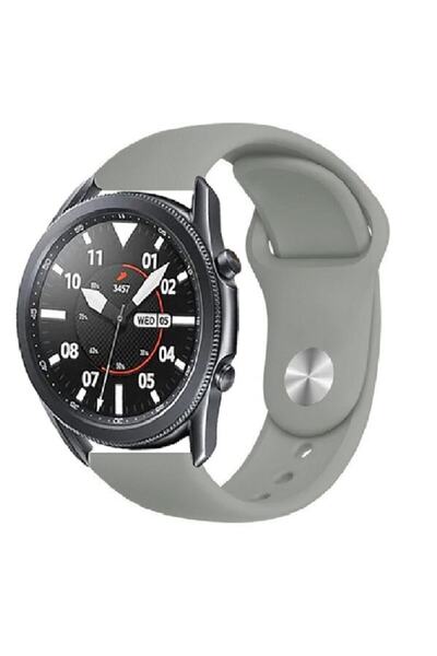 UnDePlus ? ?? ساعة سامسونج جالاكسي 3 بسوار رياضي من السيليكون مقاس 45 ملم بال...