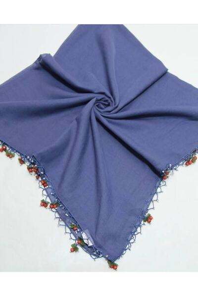 ALLURİNG THE BETTER ONE Jeans Blue Hand Embroidered Cherry Embroidered Beaded...